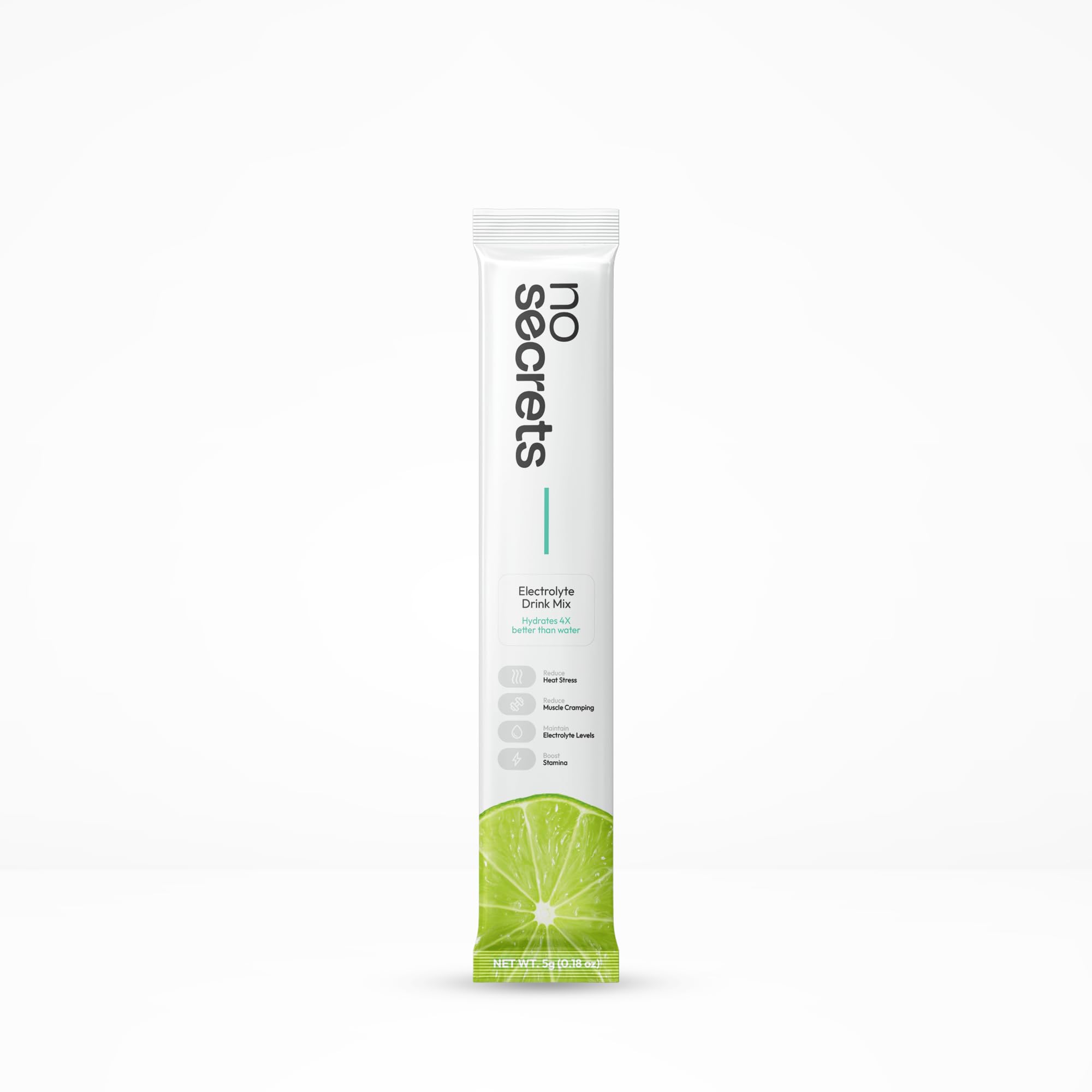 No SECRETS Perfect Hydration Duo – Fresh Lime - Pack Of 1 (20 Sticks) | Electrolytes & antioxidants | Astaxanthin | Vegetaria