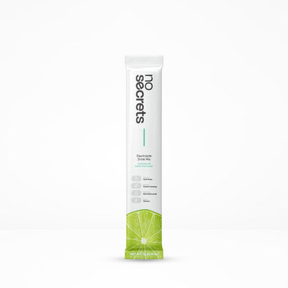 No SECRETS Perfect Hydration Duo – Fresh Lime - Pack Of 1 (20 Sticks) | Electrolytes & antioxidants | Astaxanthin | Vegetaria