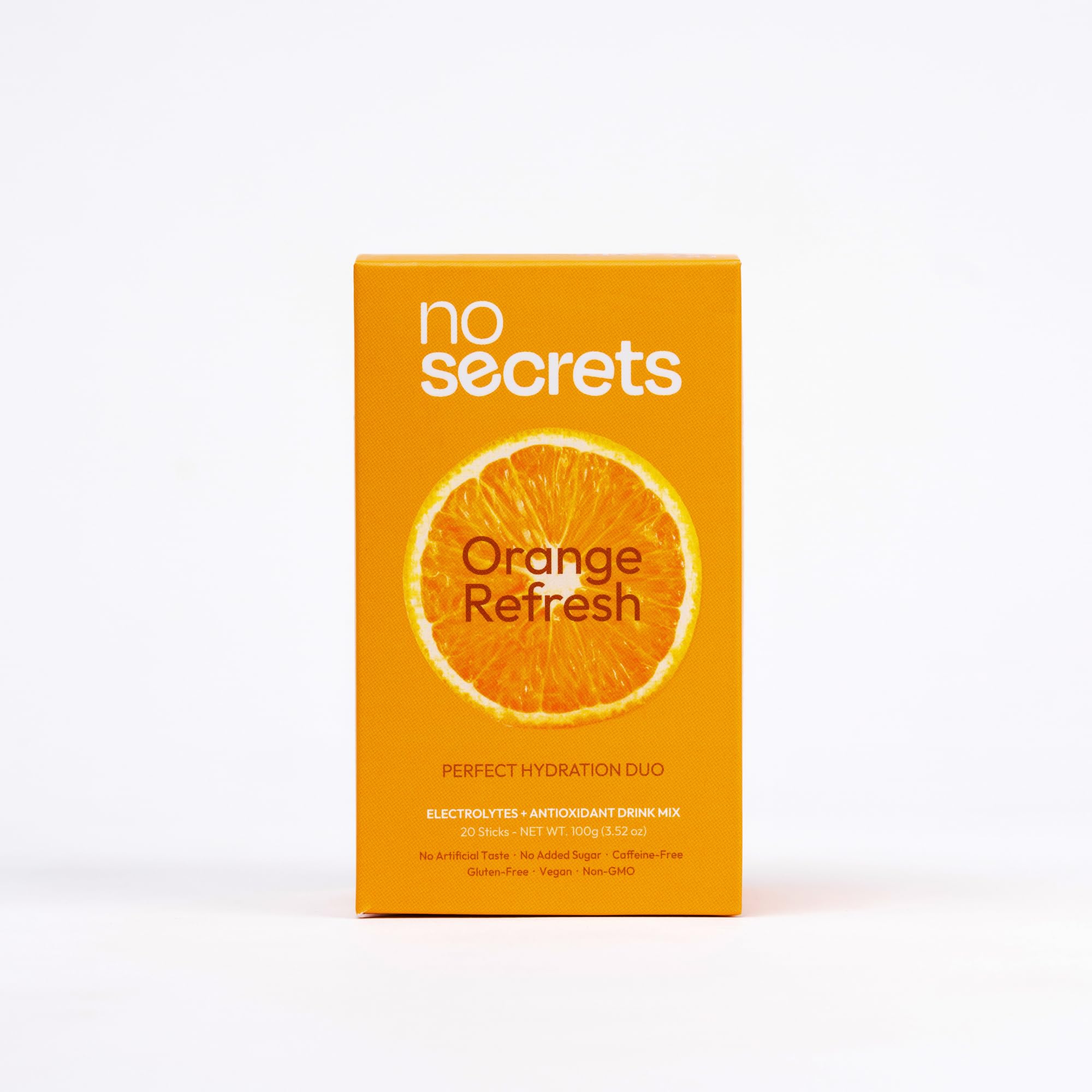 No SECRETS Perfect Hydration Duo – Fresh Lime - Pack Of 1 (20 Sticks) | Electrolytes & antioxidants | Astaxanthin | Vegetaria