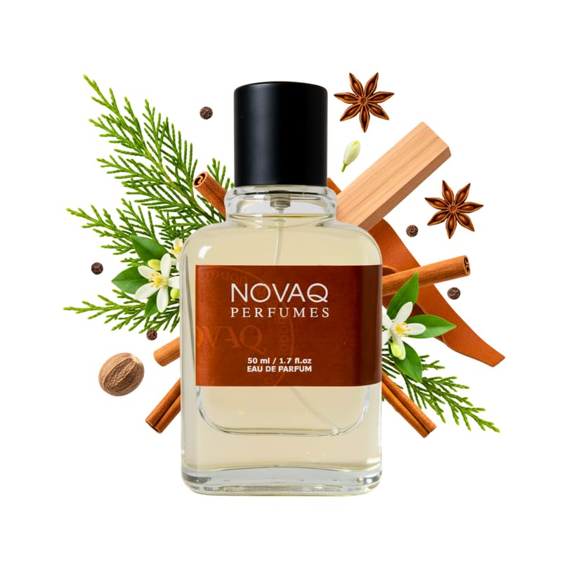 NOVAQ Untold Eau de Parfum, 50ml, Unisex Long-Lasting Fragrance for Daily Wear (14)