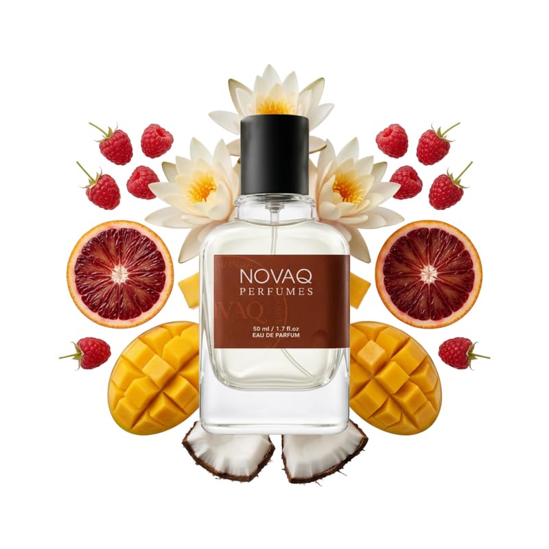 NOVAQ Untold Eau de Parfum, 50ml, Unisex Long-Lasting Fragrance for Daily Wear (23)