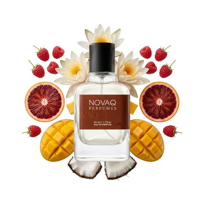 NOVAQ Untold Eau de Parfum, 50ml, Unisex Long-Lasting Fragrance for Daily Wear (23)