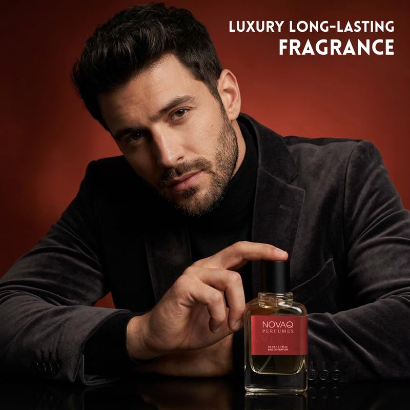 NOVAQ Untold Eau de Parfum, 50ml, Unisex Long-Lasting Fragrance for Daily Wear - packaging (26)
