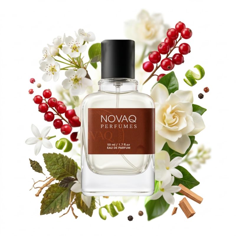 NOVAQ Untold Eau de Parfum, 50ml, Unisex Long-Lasting Fragrance for Daily Wear (8)