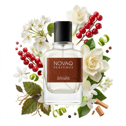 NOVAQ Untold Eau de Parfum, 50ml, Unisex Long-Lasting Fragrance for Daily Wear (8)