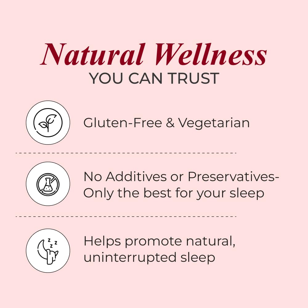 NUTRELA Ashwagandha & Melatonin Gummies for Adults, Strawberry Flavored Dietary Supplement - close-up detail