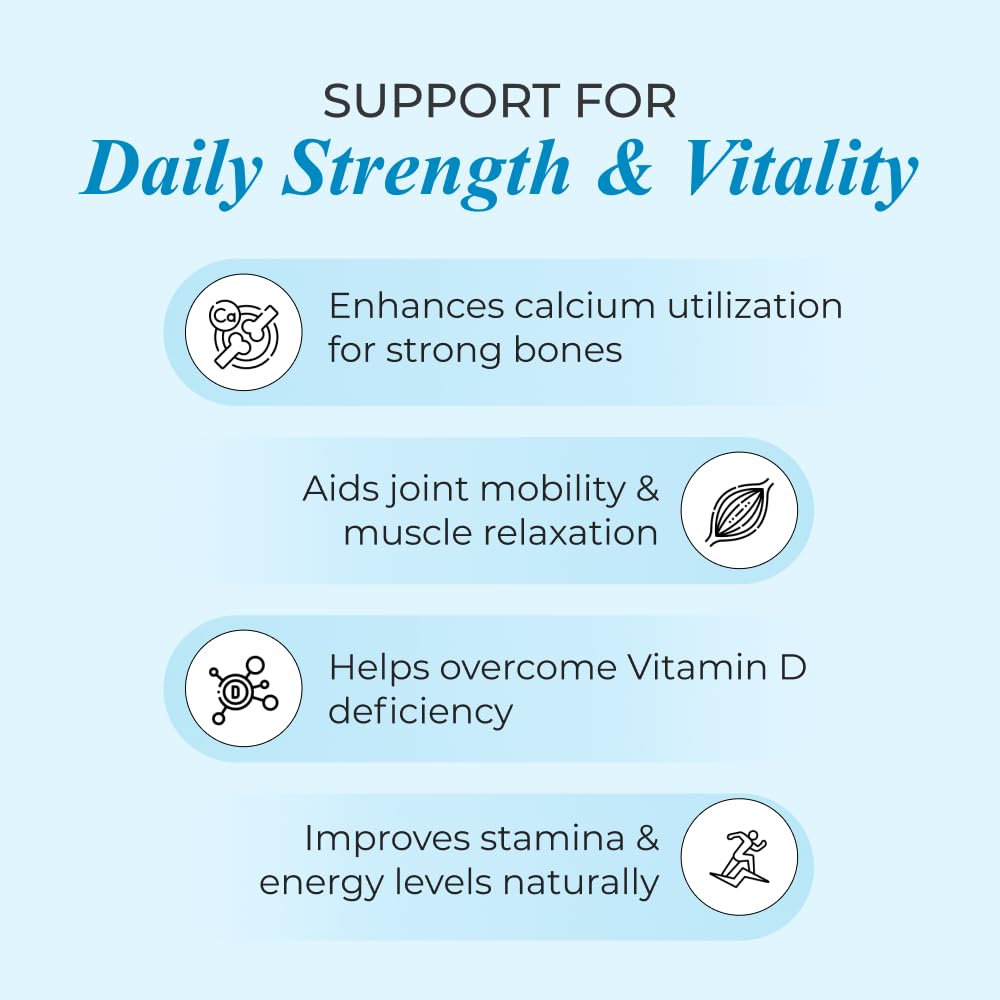 Nutrela Calcium and Vitamin B12 Supplement Capsules, 150g, Gluten-Free, GMO-Free - label detail (18)