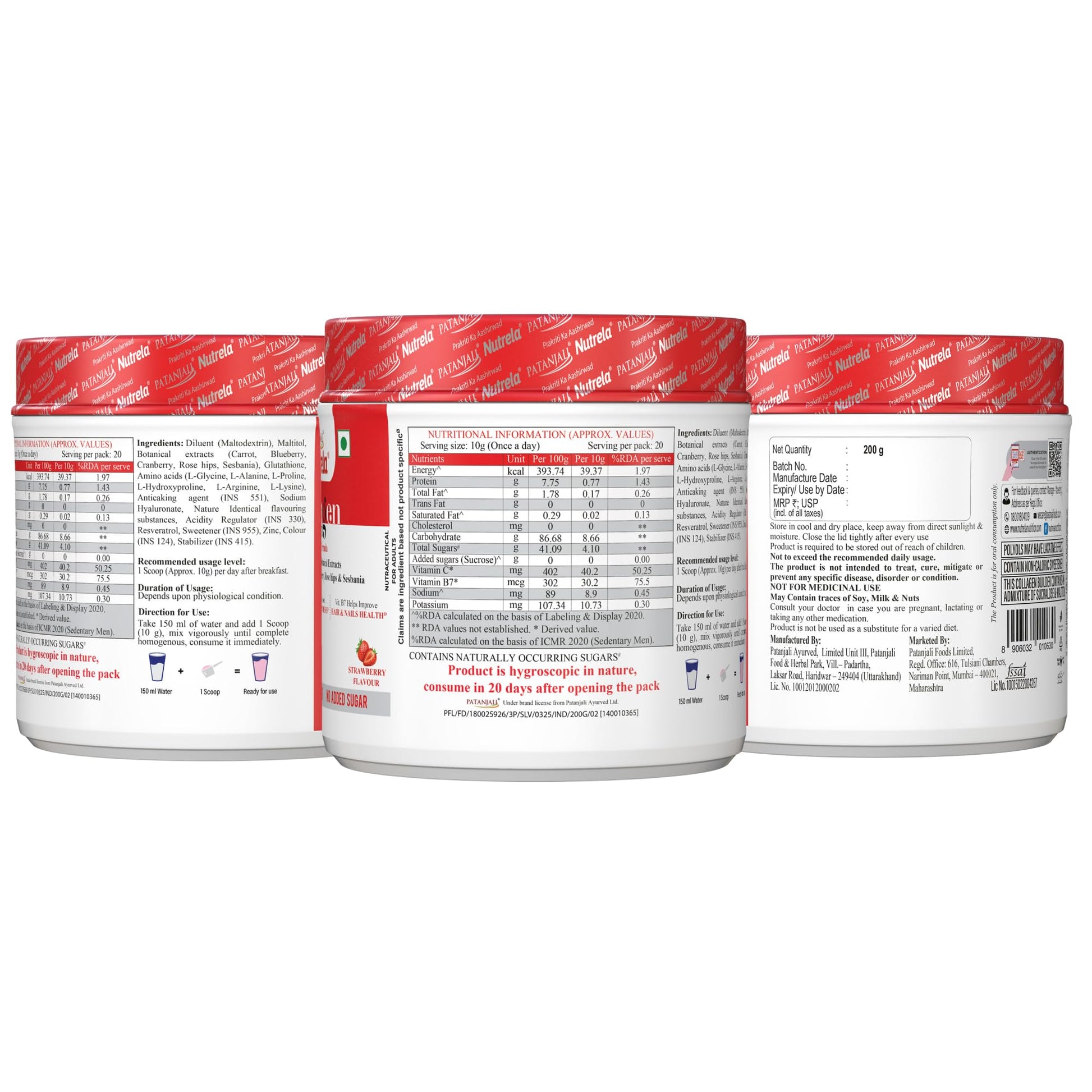Nutrela Combo Women Superfood & Men Superfood Whey Protein Supplement Powder, 400g Each - in use (28)