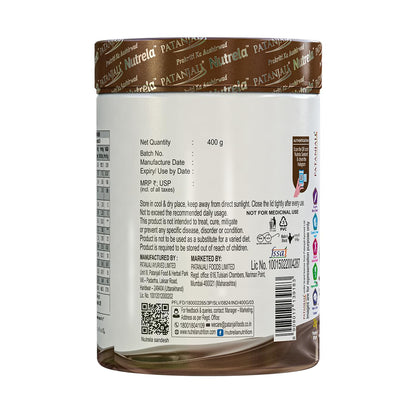 Nutrela Kids Protein Powder, Chocolate Flavor, Vegetarian Protein Supplement with PDCAAS Score of 1 - in use