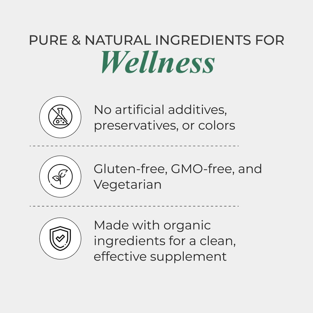 NUTRELA Nutrition Spirulina Tablets - Herbal Supplement with Spirulina, Amla, Moringa & Ashwagandha - Gluten-Free, Vegan Tabl