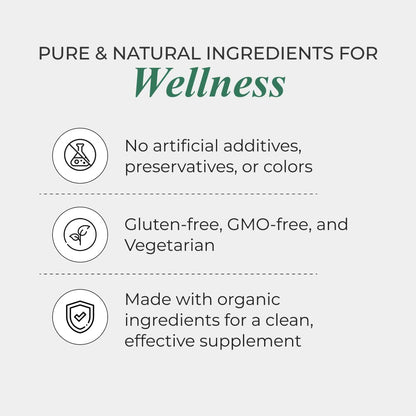 NUTRELA Nutrition Spirulina Tablets - Herbal Supplement with Spirulina, Amla, Moringa & Ashwagandha - Gluten-Free, Vegan Tabl