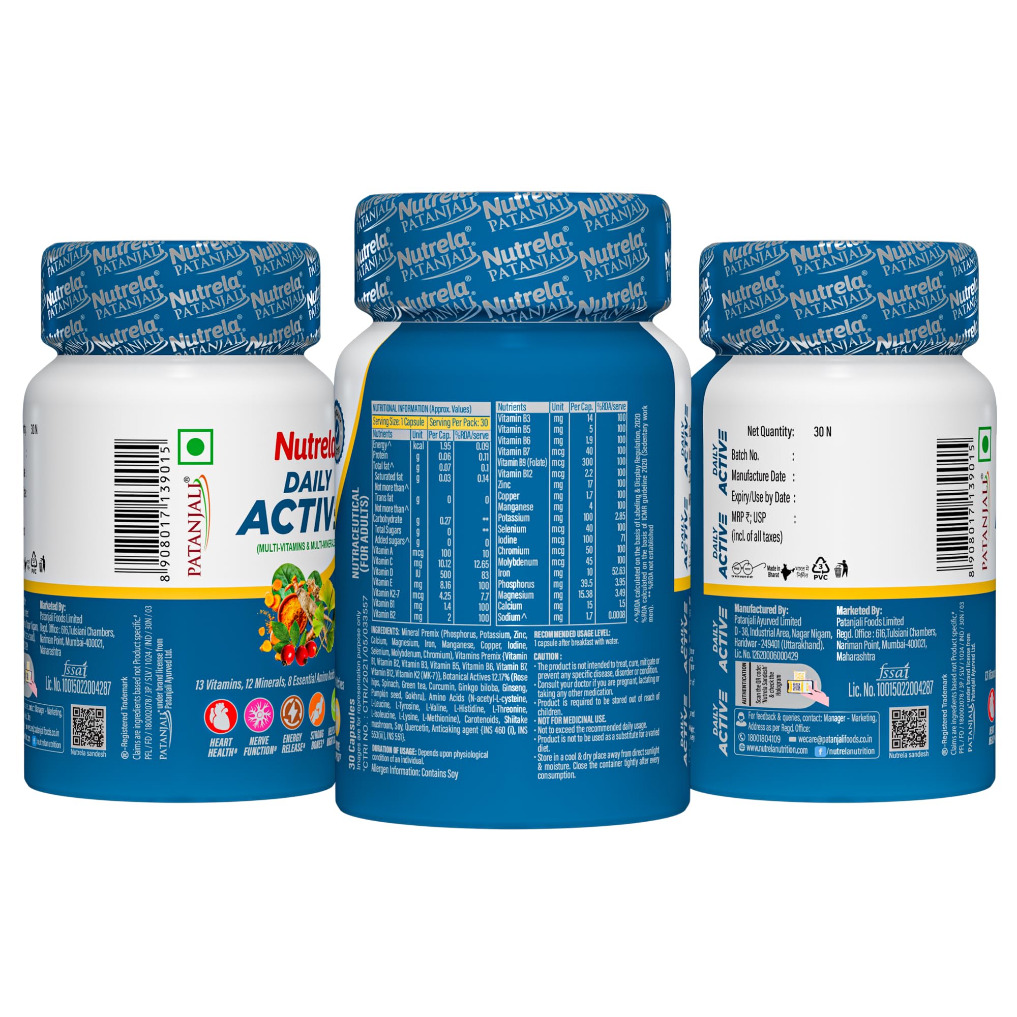 NUTRELA Omega 3 6 7 9 Supplement, 60 Veg Softgels, with Flaxseed Oil and Sea Buckthorn Oil - in use (26)