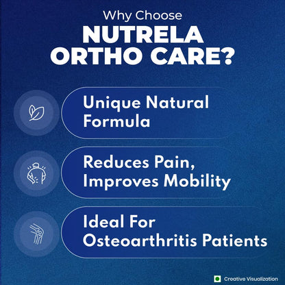 Nutrela Ortho Powder, 300g, Dietary Supplement with Glucosamine, Chondroitin, MSM, and Ayurvedic Botanicals - ingredients pan