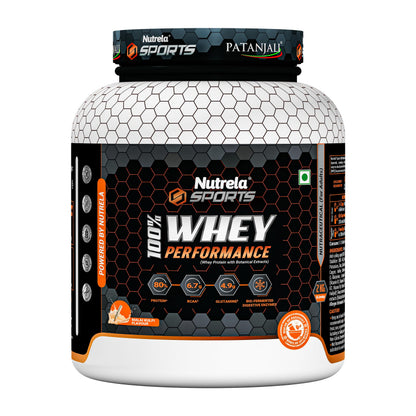 NUTRELA Sports Patanjali Whey Protein Powder, Concentrate + Isolate, 24g Protein, Vegetarian Formula - ingredients panel (23)