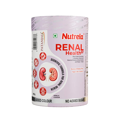 NUTRELA Whey Protein Concentrate Blend with Botanicals, Prebiotic Fiber, and Amino Acids, 400g