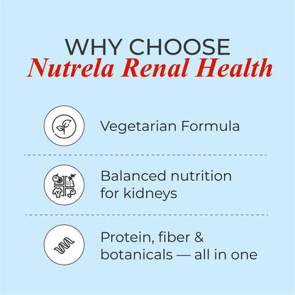 NUTRELA Whey Protein Concentrate Blend with Botanicals, Prebiotic Fiber, and Amino Acids, 400g - size and scale