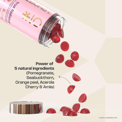 Nutriburst Collagen Gummies, Raspberry Flavor, 60 Count, Vegetarian, No Added Sugar - label detail