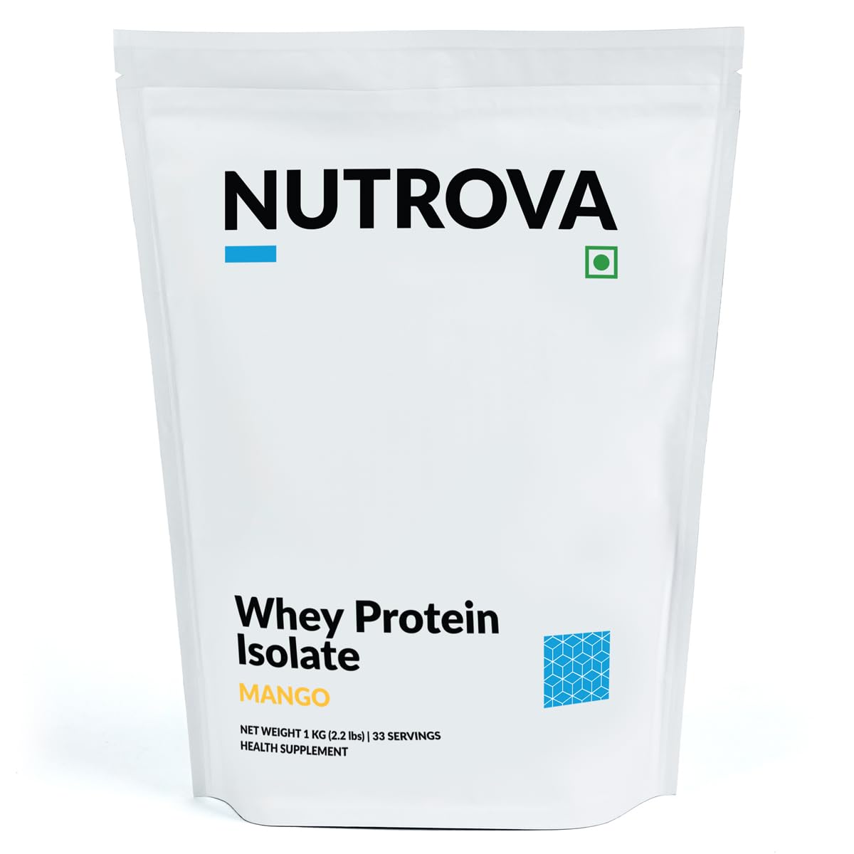 NUTROVA Whey Protein Isolate Powder, Dark Chocolate, 1Kg, 24g Protein per Scoop, No Artificial Sweeteners (11)