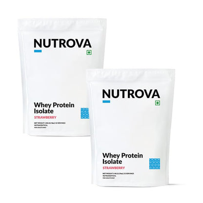 NUTROVA Whey Protein Isolate Powder, Dark Chocolate, 1Kg, 24g Protein per Scoop, No Artificial Sweeteners (28)