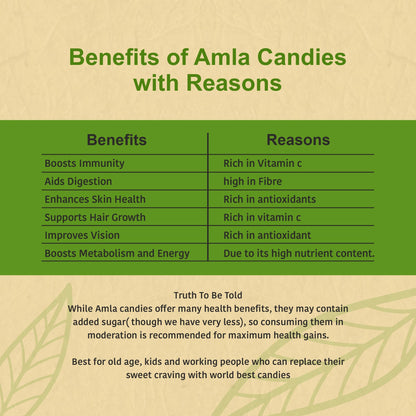 NUTTY ORGANICS Dried Amla Murabba, 500g, Indian Gooseberry Preserve, Natural Sweet Snack - close-up detail