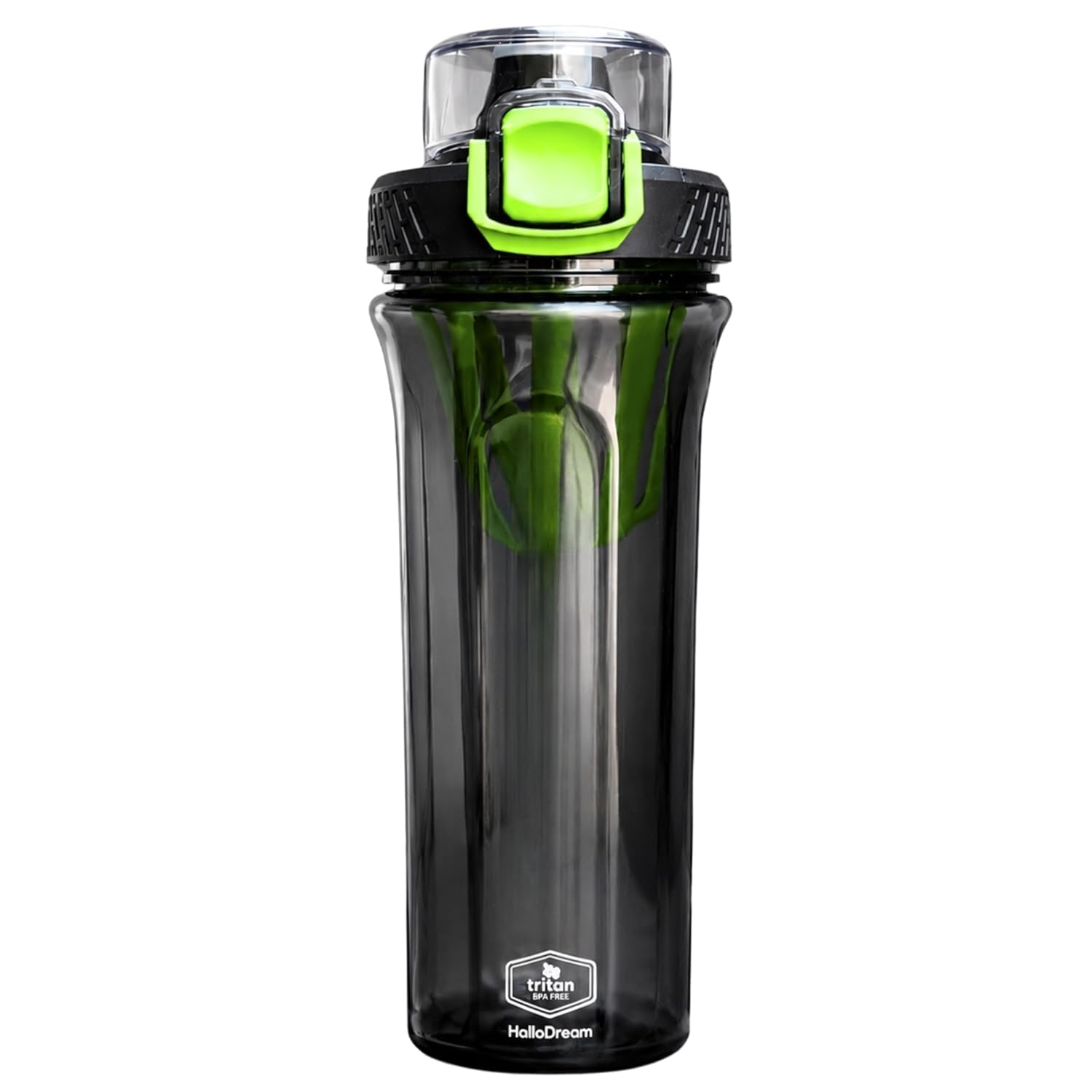 ONIFOO Protein Shaker Bottle 750ml, BPA-Free with Mixing Ball, Leak-Proof Sports Bottle, Modern Style - back view