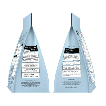 ONLY WHAT'S NEEDED Whey Protein Concentrate, Cocoa, 24g Protein per Scoop, No Added Sugar, 4 Ingredients - size and scale