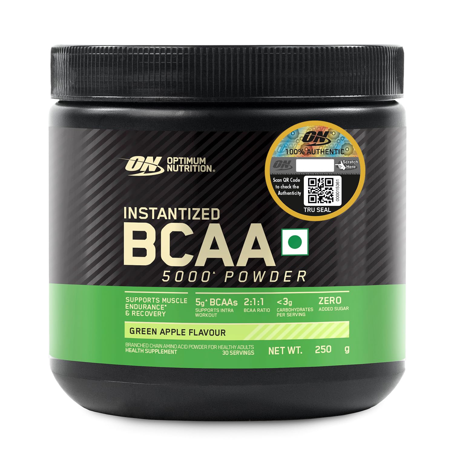 Optimum Nutrition BCAA 5000 Powder, 250g, Branched Chain Amino Acids Supplement (9)