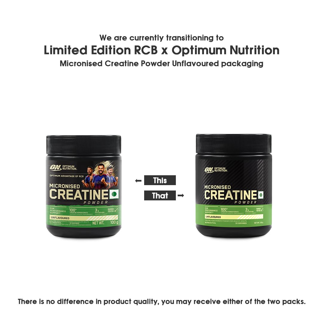 Optimum Nutrition Micronized Creatine Monohydrate Powder, Sports Supplement - ingredients panel (14)