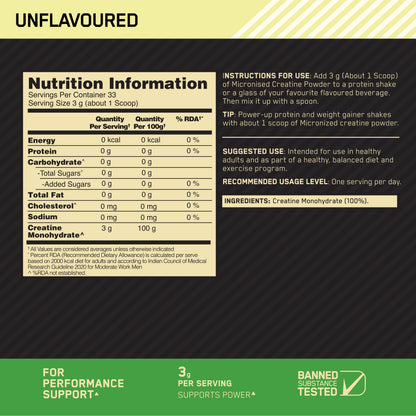 Optimum Nutrition Micronized Creatine Monohydrate Powder, Sports Supplement - in use (15)