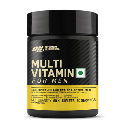 Optimum Nutrition Multivitamin for Men, 60 Tablets, 26 Vitamins & Minerals, Amino Acids, Antioxidants