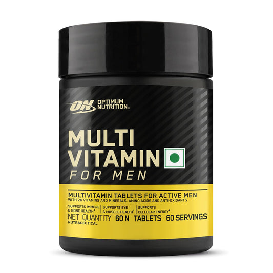 Optimum Nutrition Multivitamin for Men, 60 Tablets, 26 Vitamins & Minerals, Amino Acids, Antioxidants