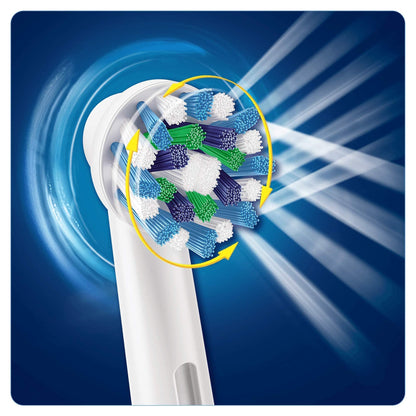 Oral-B CrossAction Replacement Electric Toothbrush Heads, Refills for Braun Handles - label detail (22)