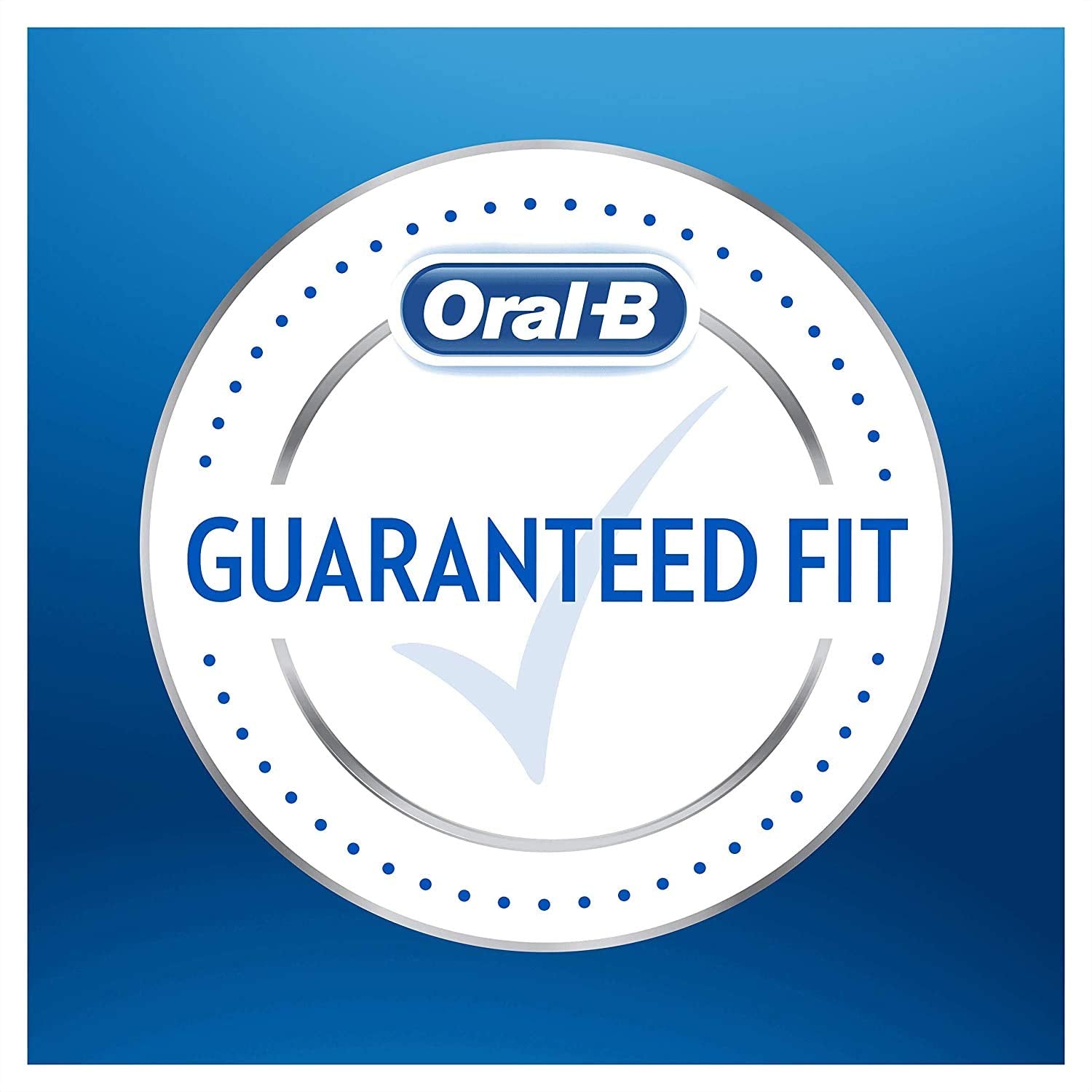 Oral-B CrossAction Replacement Electric Toothbrush Heads, Refills for Braun Handles - back view