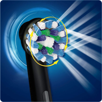 Oral-B CrossAction Replacement Electric Toothbrush Heads, Refills for Braun Handles - close-up detail