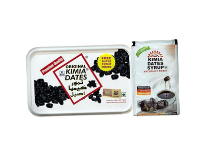 Original Kimia Dates Mazafati Soft Dried Dates, All Natural, No Added Sugar, No Preservatives - packaging
