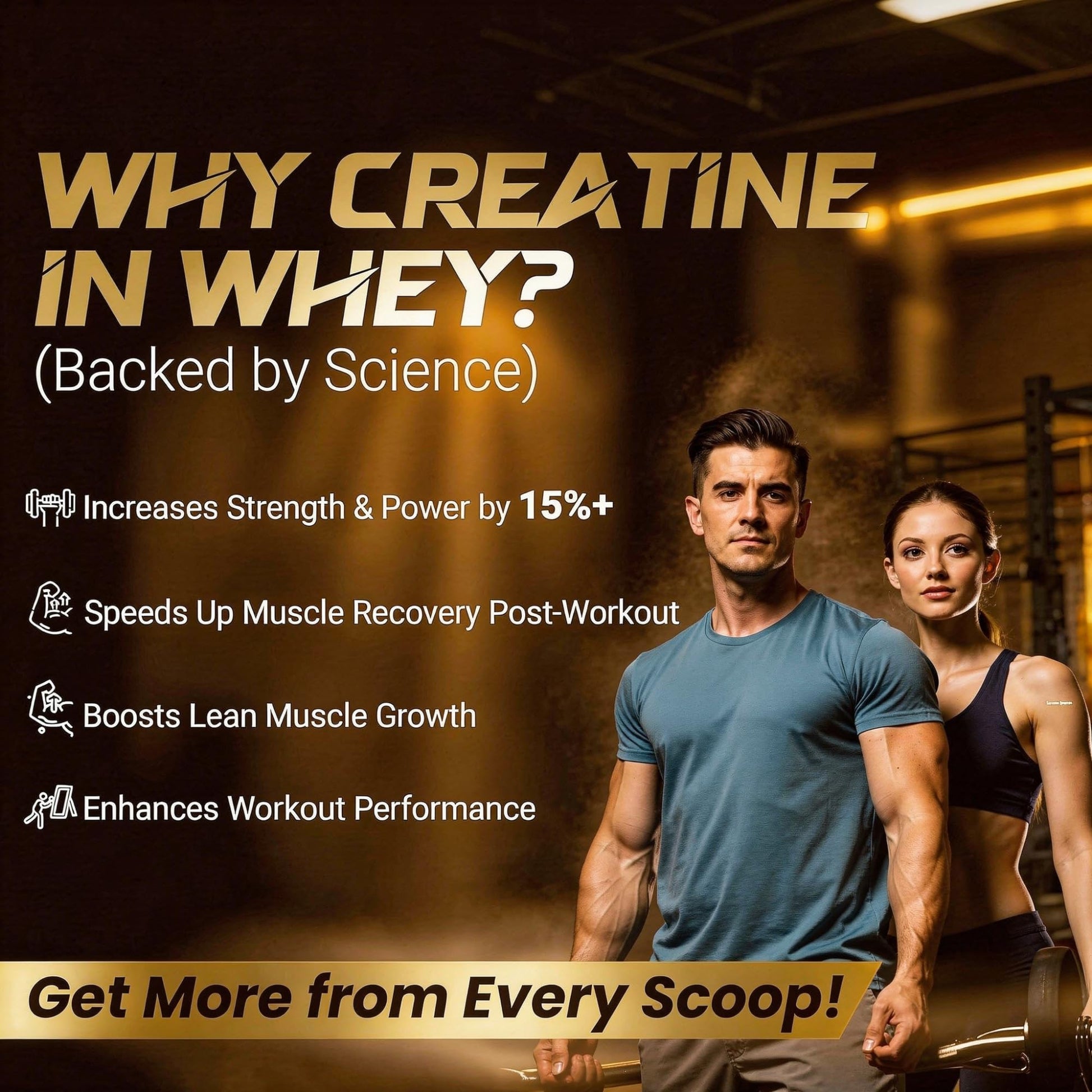 OSOAA Impact Whey Protein, 1kg, Whey Protein Powder with Creatine Monohydrate and Digestive Enzymes - ingredients panel (27)