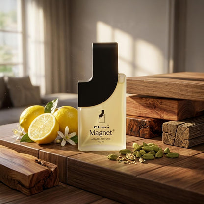 OSSA Magnet Apparel Perfume, Eau de Parfum, Unisex Fragrance with Citrus and Woody Notes - packaging (25)