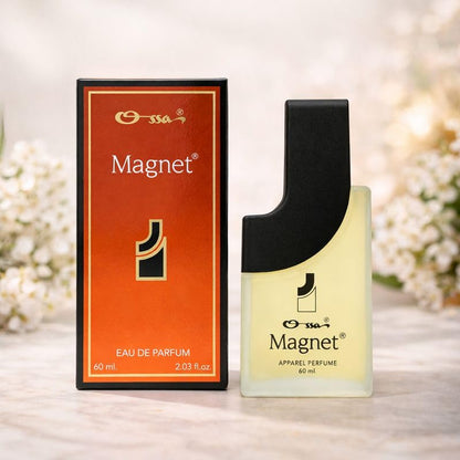 OSSA Magnet Apparel Perfume Unisex Eau de Parfum - Lemon, Cardamom, Patchouli - front view (15)