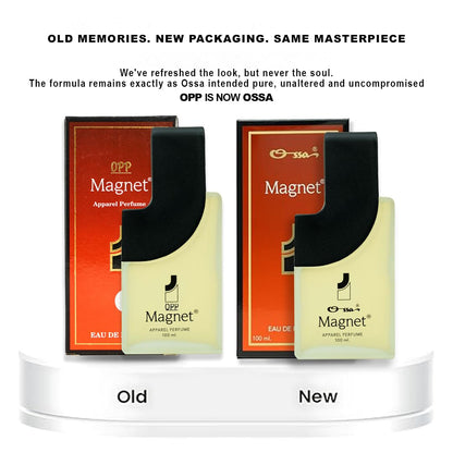 OSSA Magnet Apparel Perfume Unisex Eau de Parfum - Lemon, Cardamom, Patchouli - front view (23)