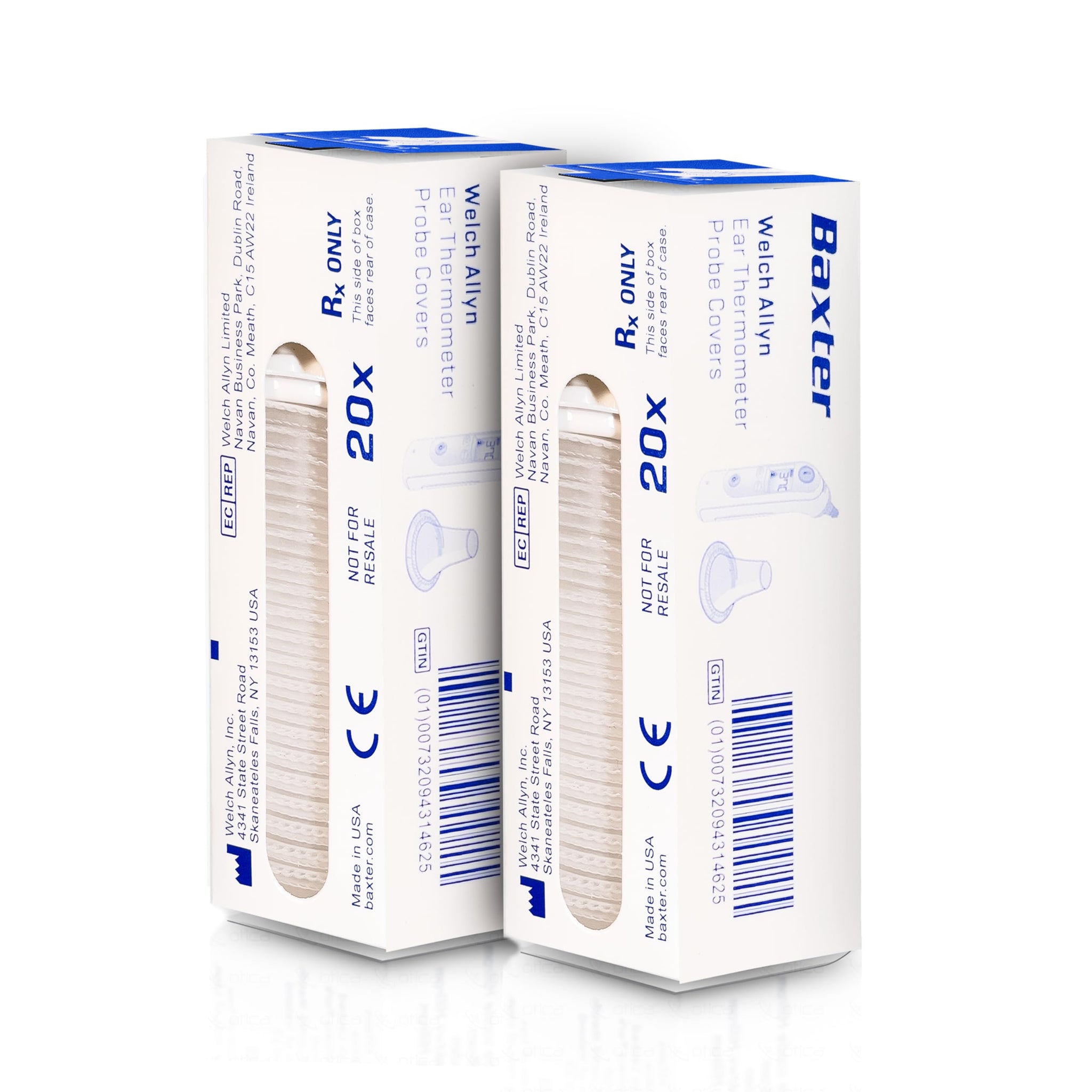 OTICA Universal Disposable Lens Filters for Braun ThermoScan Ear Thermometers (7)