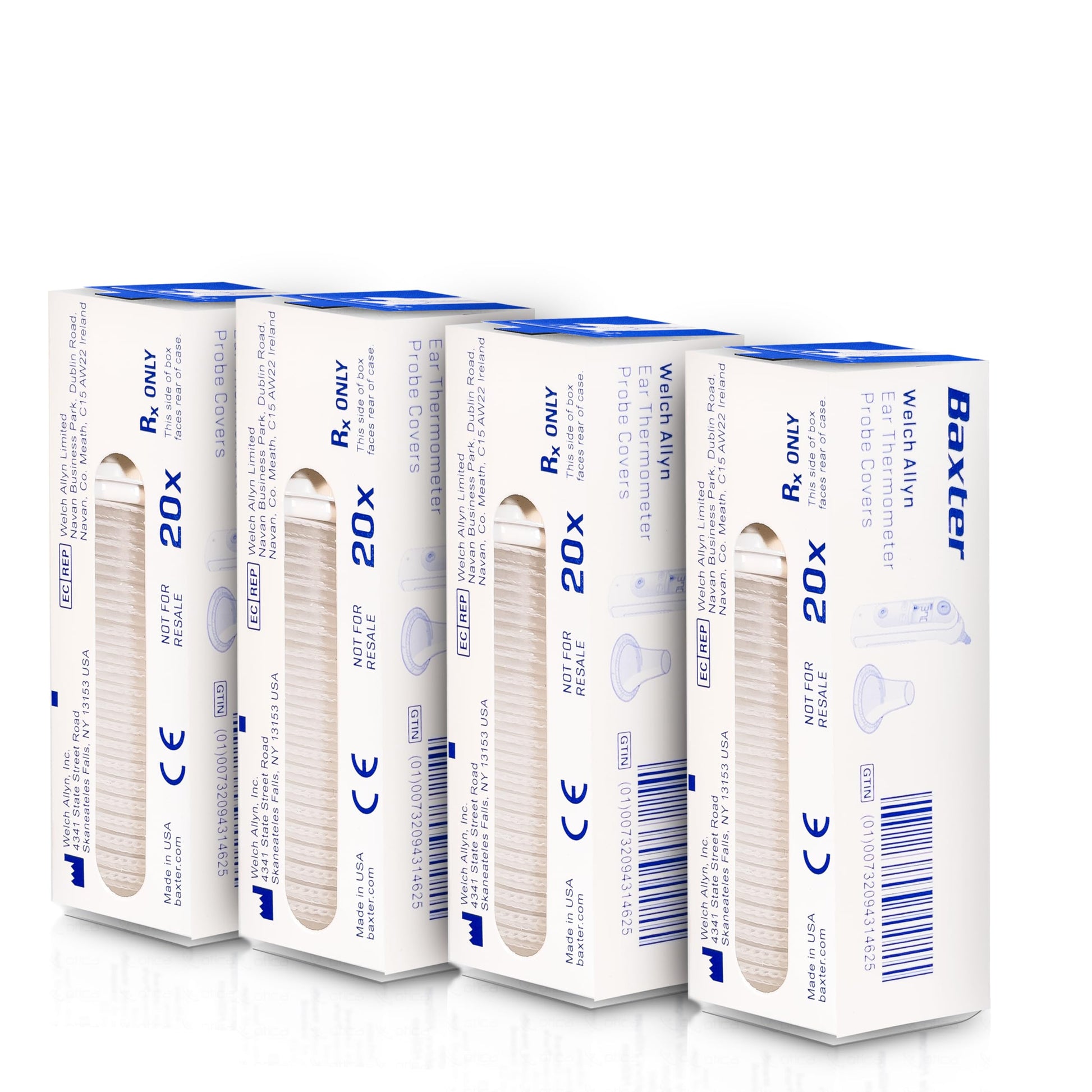OTICA Universal Disposable Lens Filters for Braun ThermoScan Ear Thermometers (9)