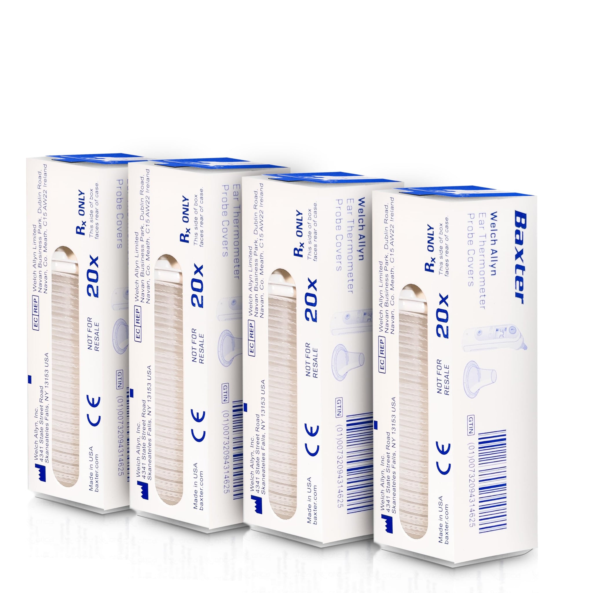 OTICA Universal Disposable Lens Filters for Braun ThermoScan Ear Thermometers (9)