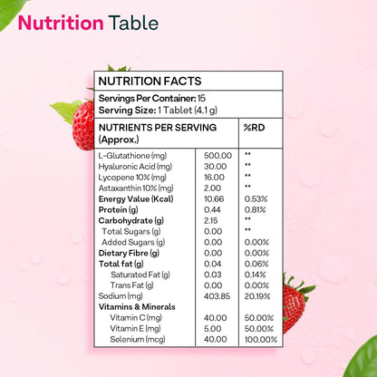 OZiva Apple Cider Vinegar Moringa Hot Mix Effervescent Tablets Dietary Supplement - ingredients panel (34)