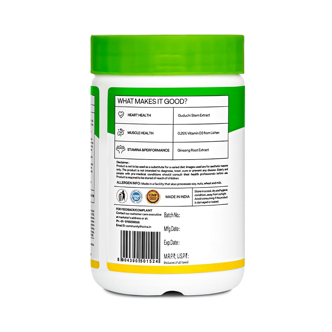 OZiva Daily Adult Multivitamin Tablets, 100 Count, Men's & Women's Formulas, 100g - in use