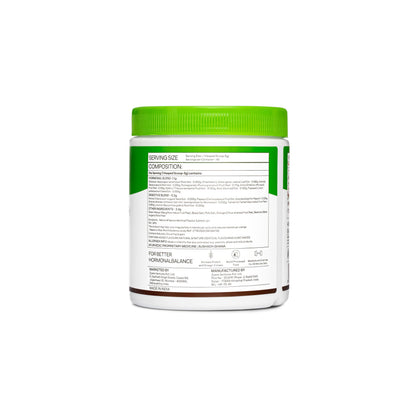 OZiva HerBalance PCOS Plant-Based Herbal Supplement Powder for Women, 200g - size and scale