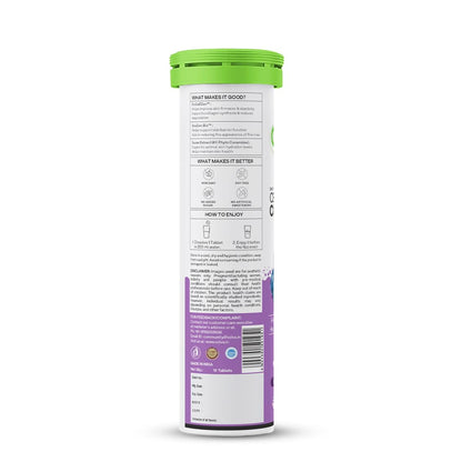 OZiva Phyto Ceramides+ Collagen Builder Tablets, 30 Tabs, Unisex Adult Nutritional Supplement - in use