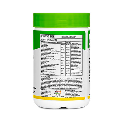 OZiva Plant Based Multivitamin Tablets for Women 35+, 50 Count, Vegetarian, Chasteberry, Vitamin E & D3, Liposomal C & Biotin