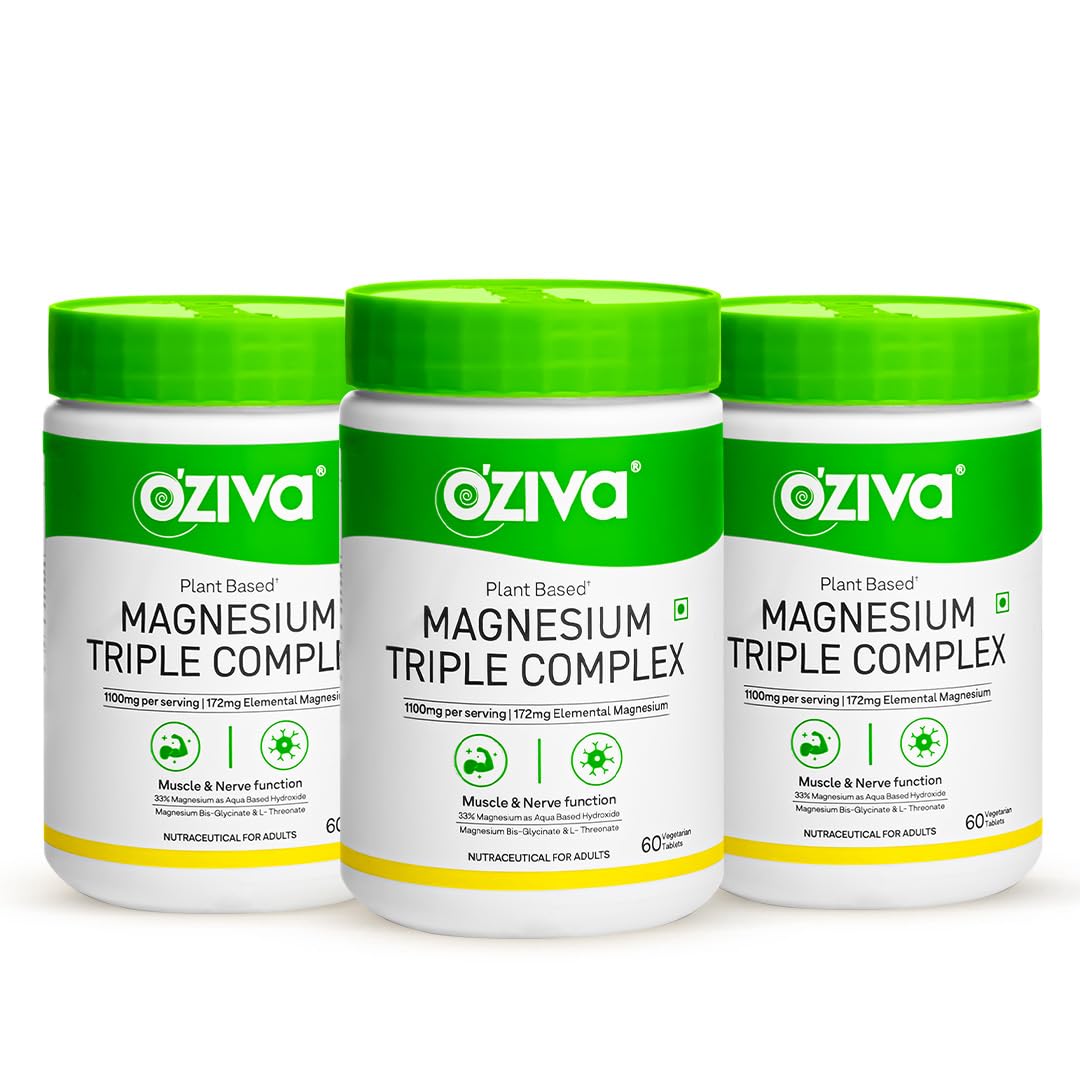 OZiva Plant Based Omega 3-6-9 Supplement, Vegan Flaxseed & Blackseed Oil, 60 Capsules (19)