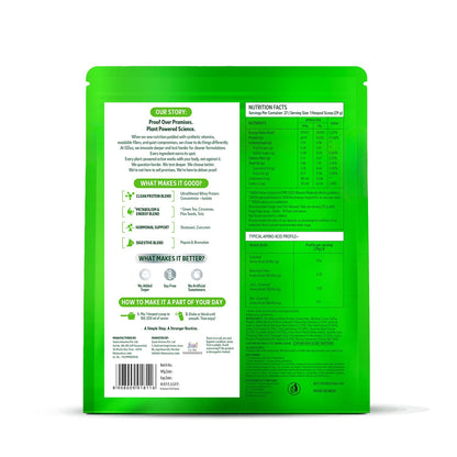 OZiva Protein & Herbs for Women, Cafe Mocha, No Added Sugar, Gluten-Free, Soy-Free - in use (11)