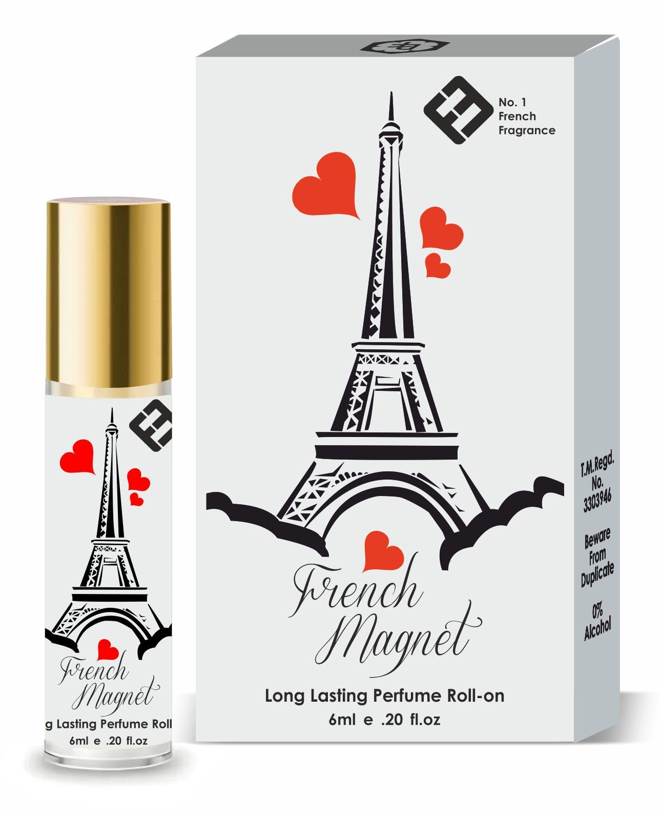 Parag Fragrances Attar Roll-On Perfume, 6ml, Alcohol-Free, Unisex, Pocket-Friendly, Modern (16)